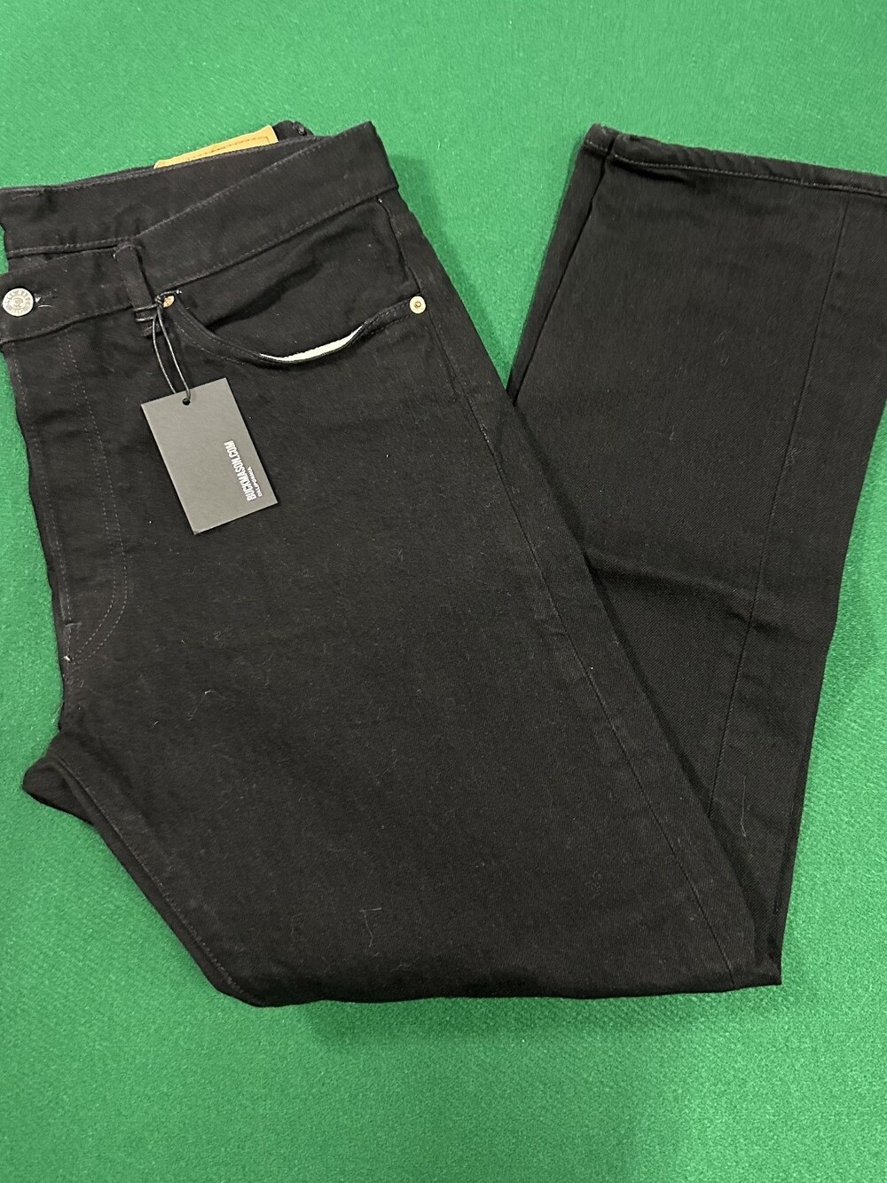 Buck Mason B007 Japanese Denim Maverick Slim Jean Sz 34 MSRP 198 NWT [ED29]
